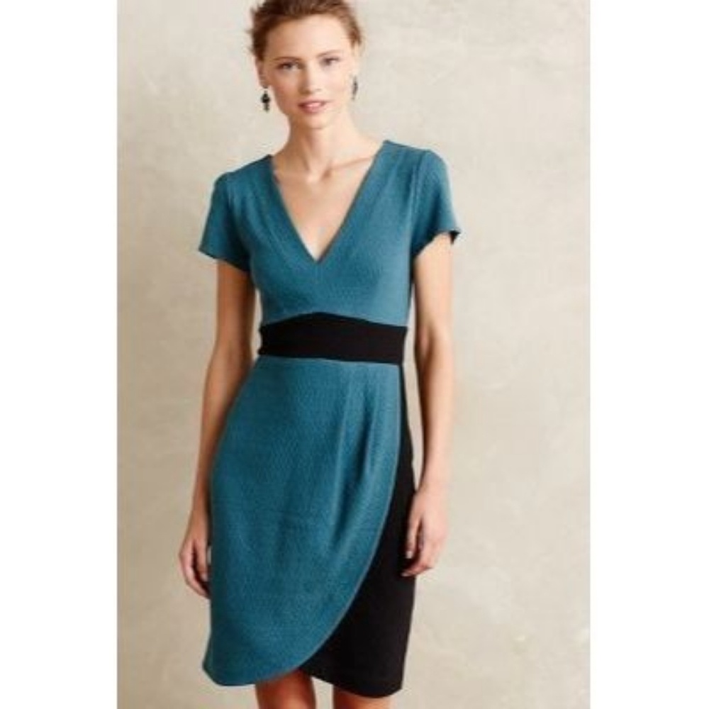 Maeve Splitshade Tulip Hem Dress